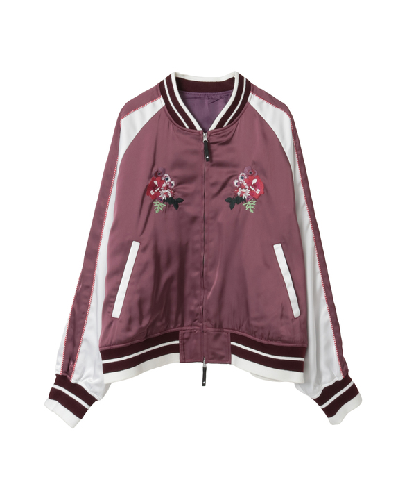 SATIN SHORT SOUVENIR JACKET 詳細画像 15