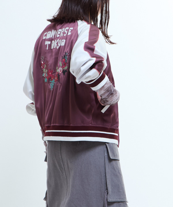 SATIN SHORT SOUVENIR JACKET 詳細画像 2