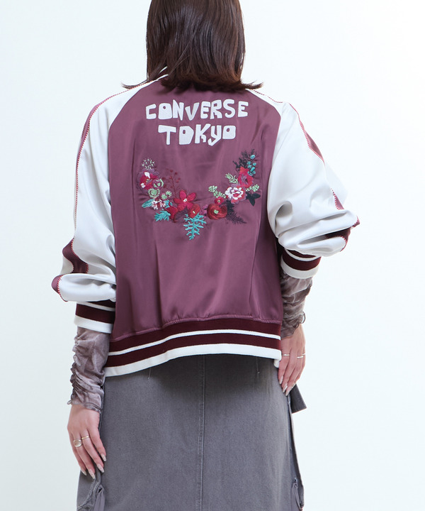 SATIN SHORT SOUVENIR JACKET 詳細画像 3
