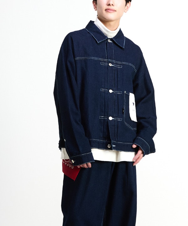 OVERSIZED DENIM JACKET (SET-UP) 詳細画像 18