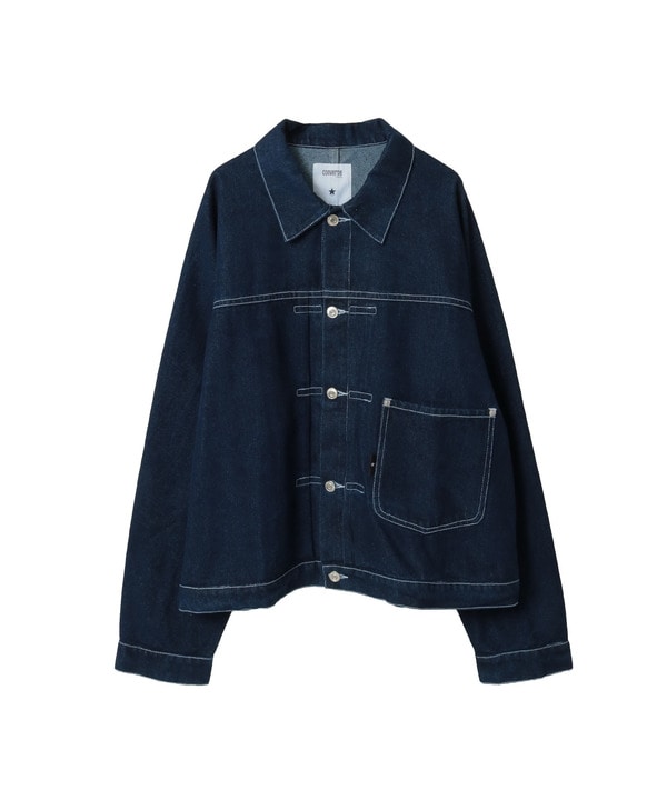 OVERSIZED DENIM JACKET (SET-UP) 詳細画像 28