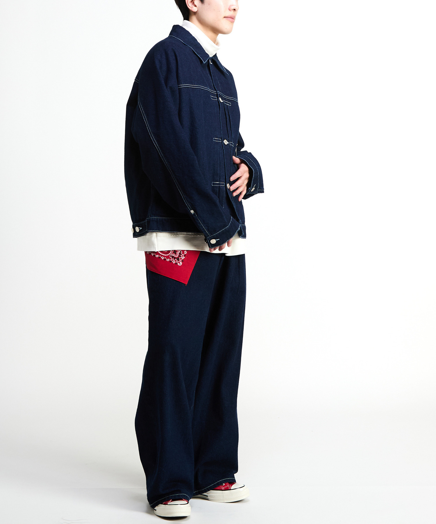 OVERSIZED DENIM JACKET (SET-UP)｜CONVERSE TOKYO (コンバース