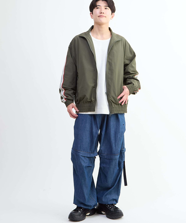 SIDE LINE NYLON TRACK JACKET(UNISEX) 詳細画像 10