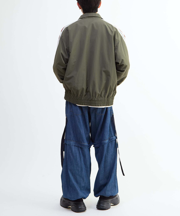 SIDE LINE NYLON TRACK JACKET(UNISEX) 詳細画像 11