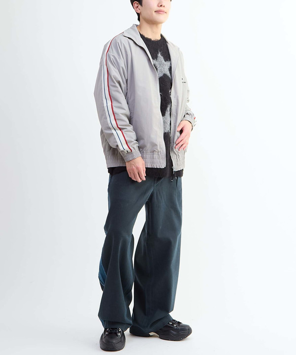 SIDE LINE NYLON TRACK JACKET(UNISEX) 詳細画像 8