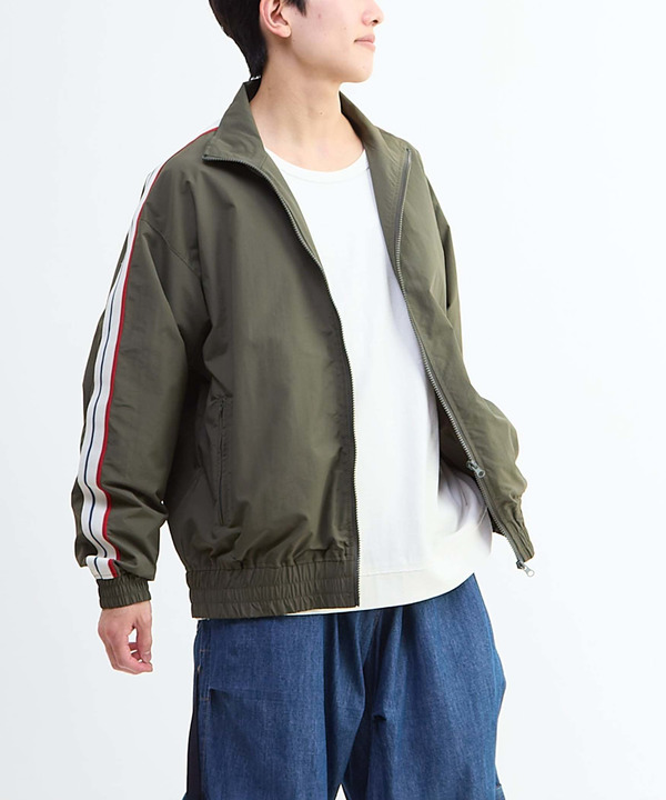 SIDE LINE NYLON TRACK JACKET(UNISEX) 詳細画像 9