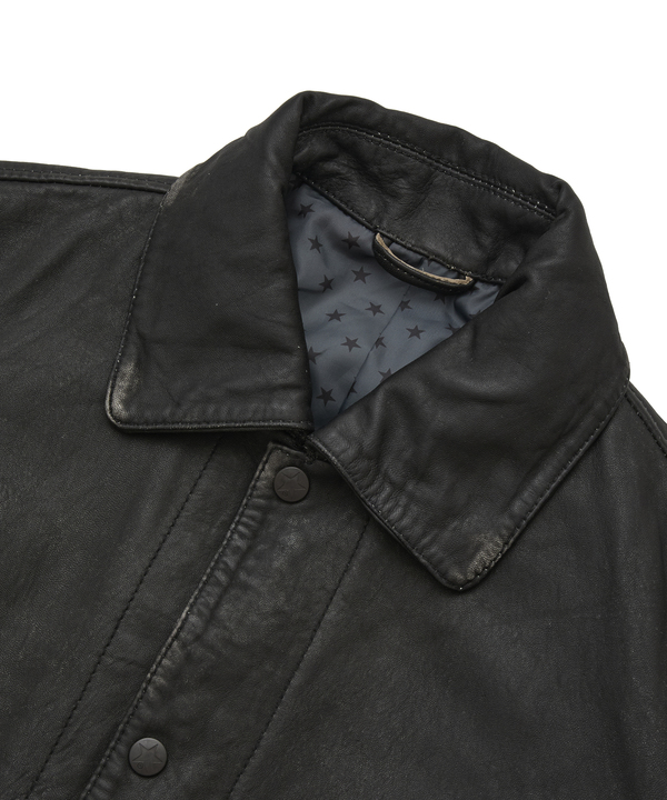 VINTAGELIKE SHEEP LEATHER JACKET 詳細画像 13