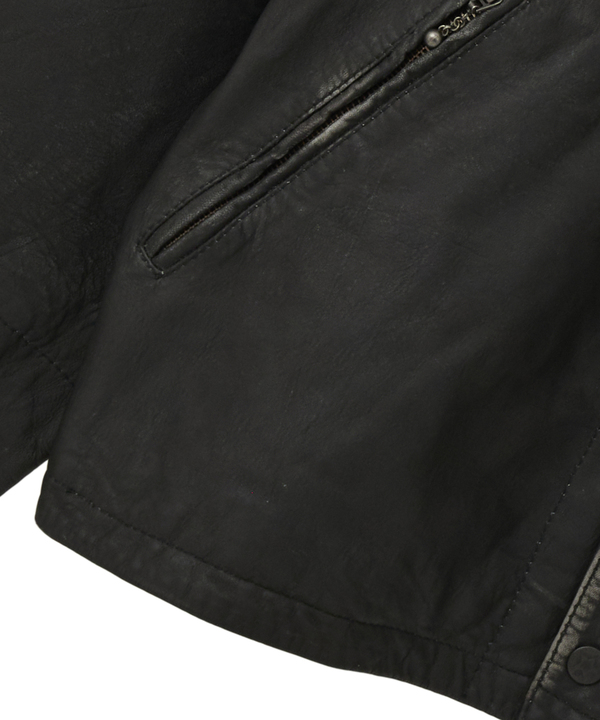 VINTAGELIKE SHEEP LEATHER JACKET 詳細画像 16