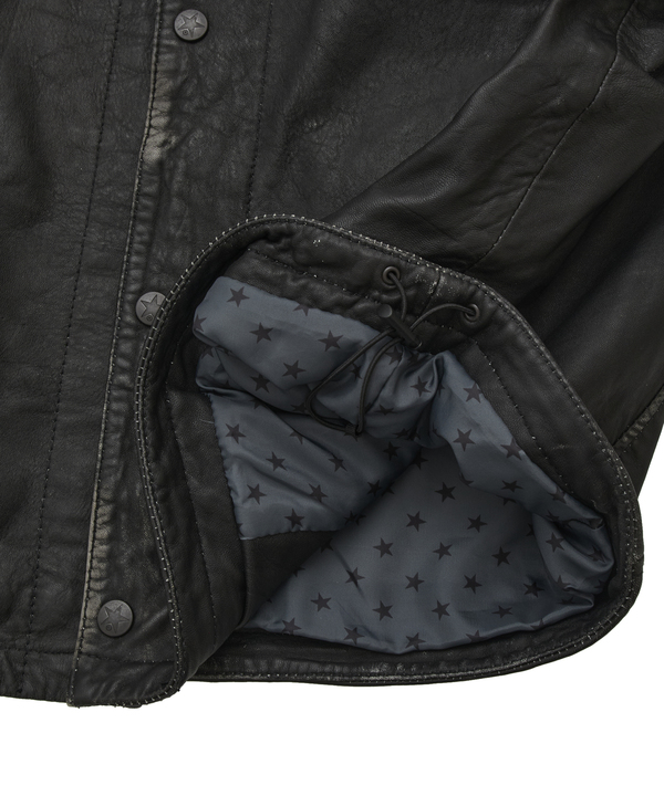 VINTAGELIKE SHEEP LEATHER JACKET 詳細画像 17