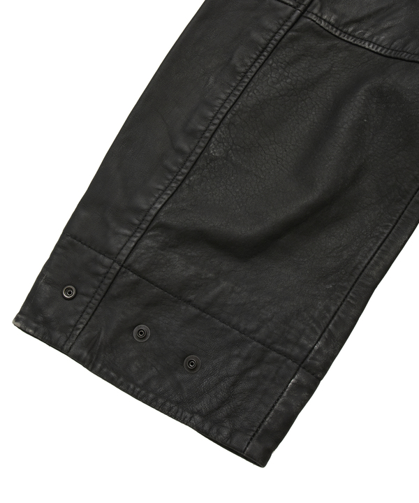 VINTAGELIKE SHEEP LEATHER JACKET 詳細画像 19