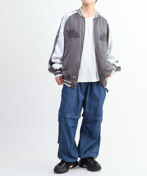 SATIN OVERSIZE SOUVENIR JACKET 詳細画像 10