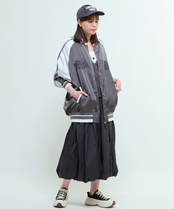 SATIN OVERSIZE SOUVENIR JACKET 詳細画像 15