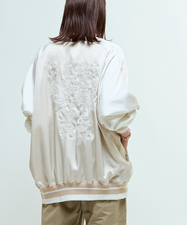 SATIN OVERSIZE SOUVENIR JACKET 詳細画像 19