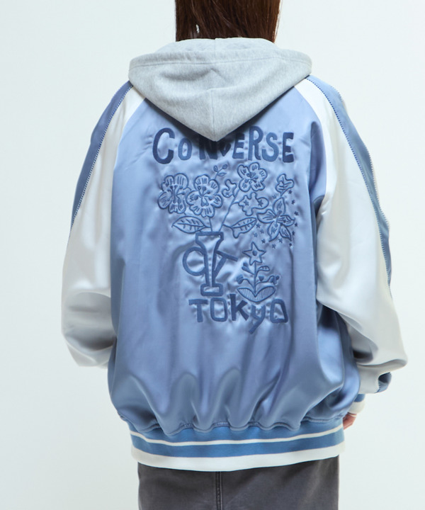SATIN OVERSIZE SOUVENIR JACKET 詳細画像 2