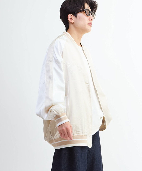 SATIN OVERSIZE SOUVENIR JACKET 詳細画像 24