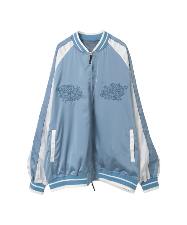 SATIN OVERSIZE SOUVENIR JACKET 詳細画像 28