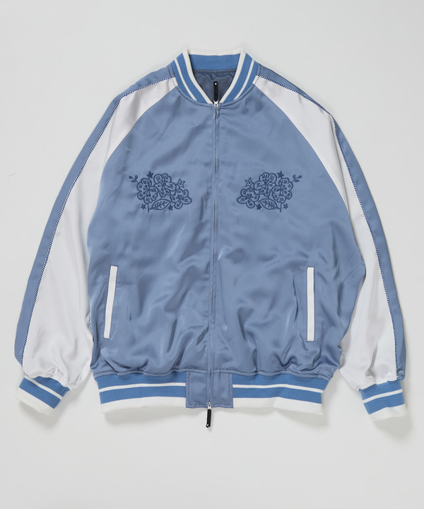 SATIN OVERSIZE SOUVENIR JACKET 詳細画像 5