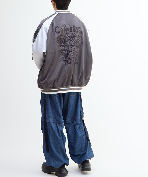 SATIN OVERSIZE SOUVENIR JACKET 詳細画像 9