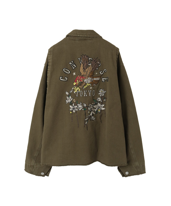 PIGMENT DYE EMBROIDERY DETROIT JACKET 詳細画像 13