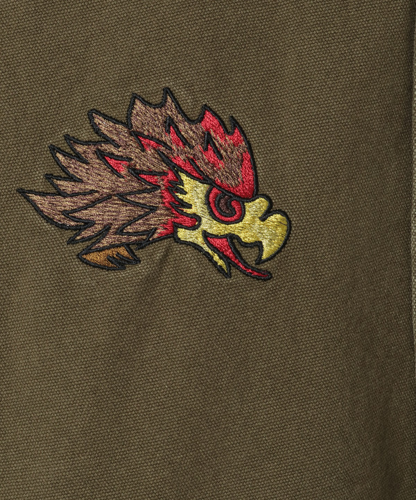 PIGMENT DYE EMBROIDERY DETROIT JACKET 詳細画像 18
