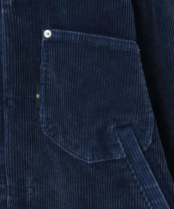 【NAVY SERIES】CORDUROY WASHED TRUCKER JACKET (SET-UP) 詳細画像 10