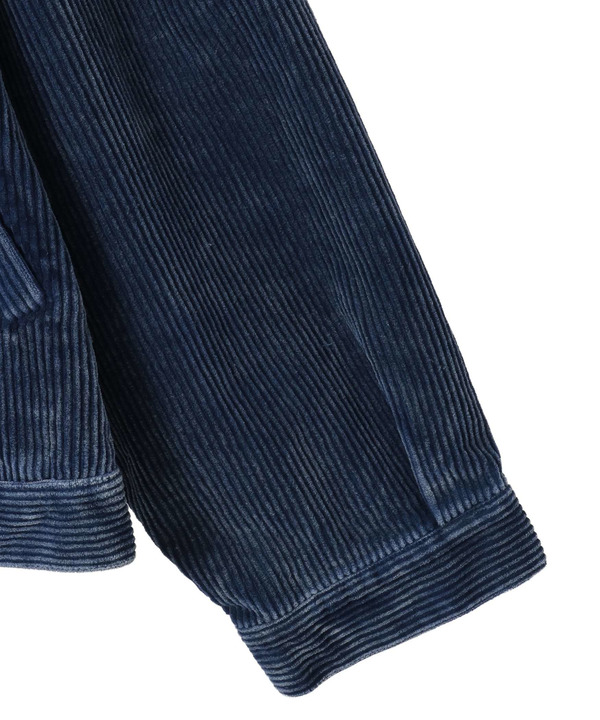 【NAVY SERIES】CORDUROY WASHED TRUCKER JACKET (SET-UP) 詳細画像 11