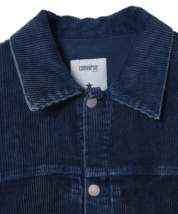 【NAVY SERIES】CORDUROY WASHED TRUCKER JACKET (SET-UP) 詳細画像 7
