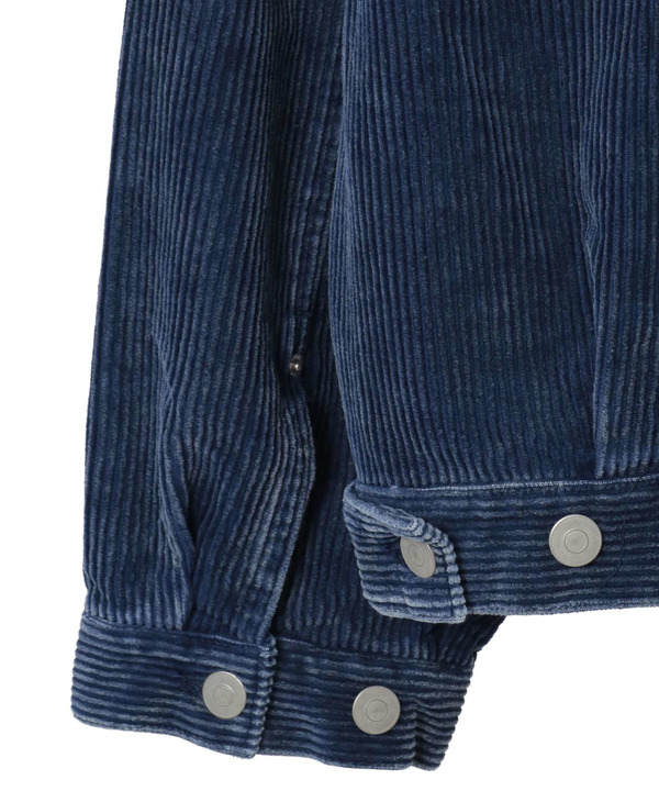 【NAVY SERIES】CORDUROY WASHED TRUCKER JACKET (SET-UP) 詳細画像 8