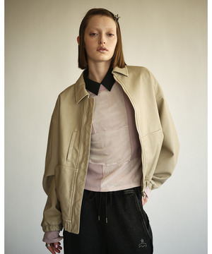 【HL】VINTAGE SYNTHETIC LEATHER BLOUSON