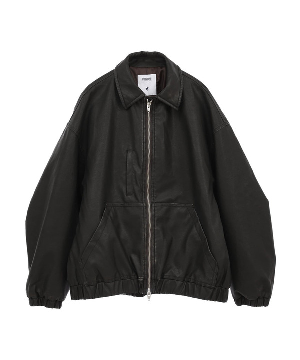 【HL】VINTAGE SYNTHETIC LEATHER BLOUSON 詳細画像 14