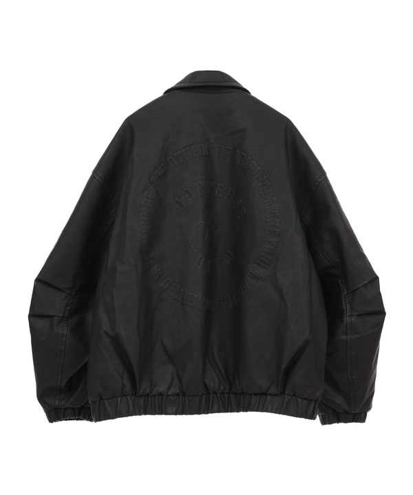 【HL】VINTAGE SYNTHETIC LEATHER BLOUSON 詳細画像 15