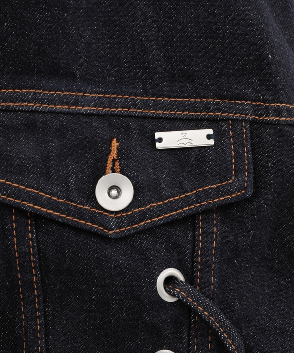 【HL】LACE-UP DENIM JACKET RIGID  (SET-UP) 詳細画像 8