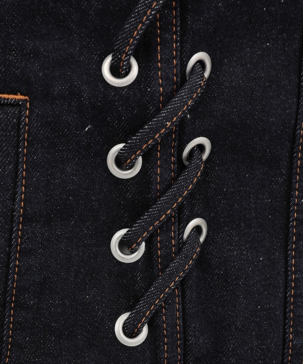 【HL】LACE-UP DENIM JACKET RIGID  (SET-UP) 詳細画像 9
