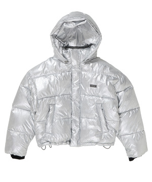 【HL】METALLIC SHORT DOWN JACKET