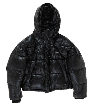 【HL】METALLIC SHORT DOWN JACKET