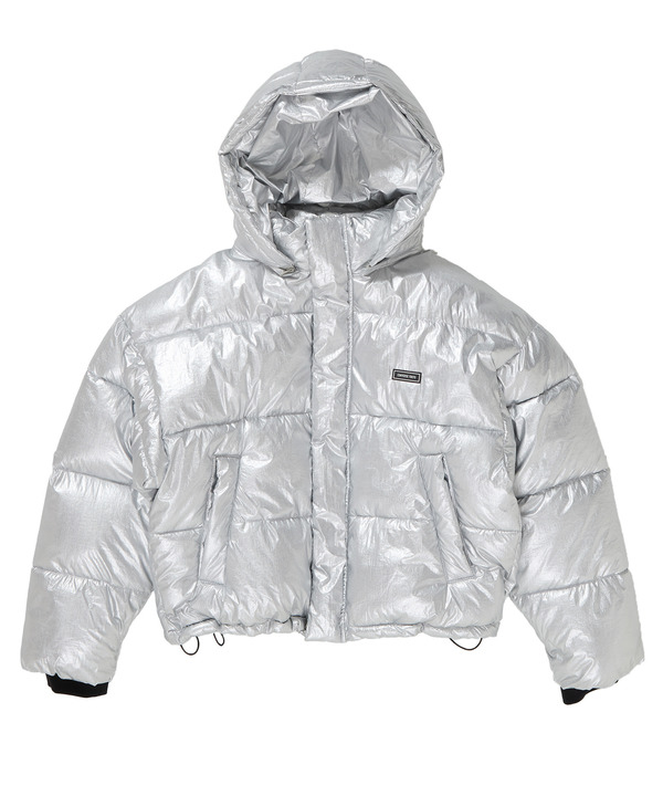 【HL】METALLIC SHORT DOWN JACKET 詳細画像 シルバー 1