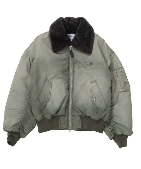 【HL】SPRAY DYED MA-1 JACKET 詳細画像 11