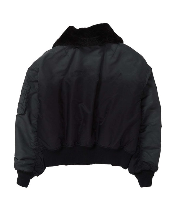 【HL】SPRAY DYED MA-1 JACKET 詳細画像 14