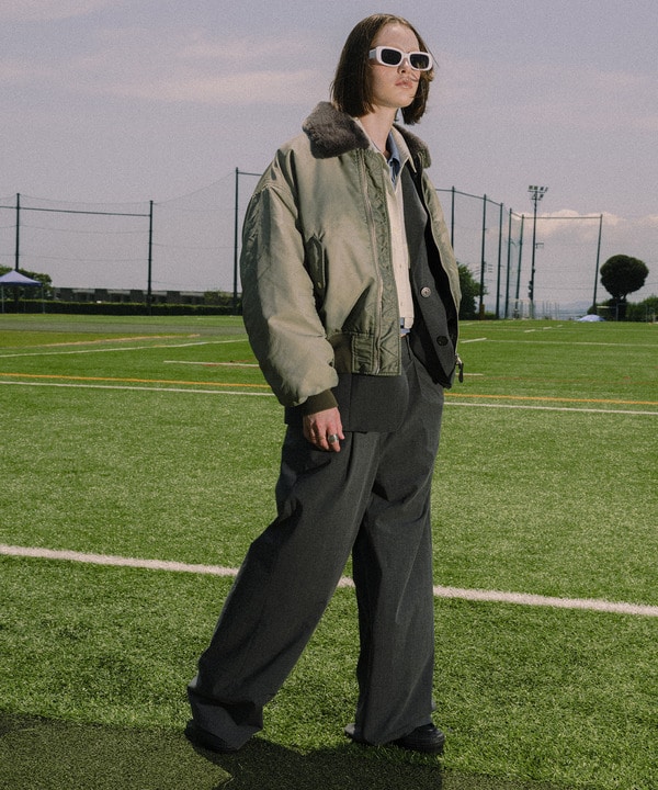 【HL】SPRAY DYED MA-1 JACKET 詳細画像 8