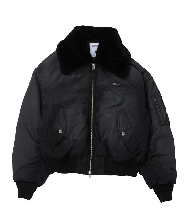 【HL】SPRAY DYED MA-1 JACKET 詳細画像 ブラック 1