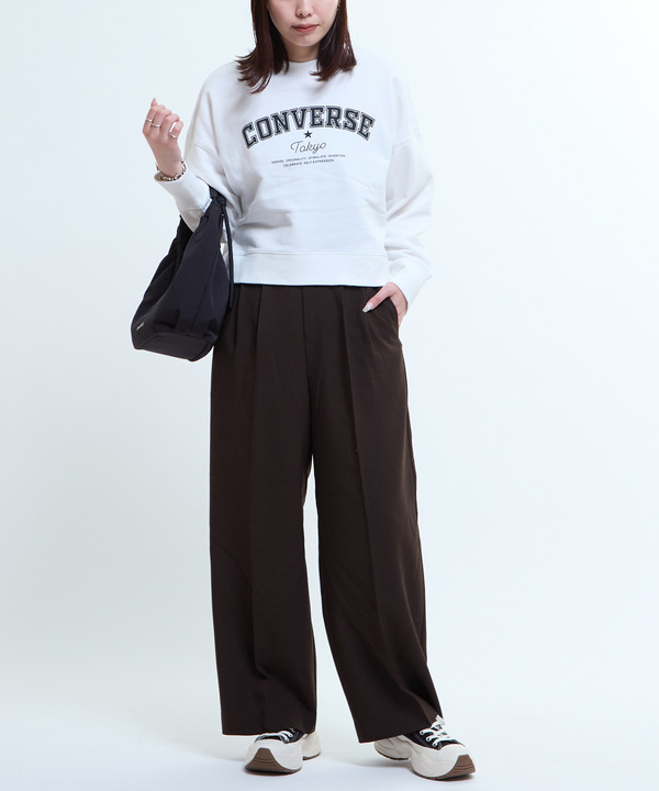 WAIST LOGO WIDE SLACKS PANTS 詳細画像 4