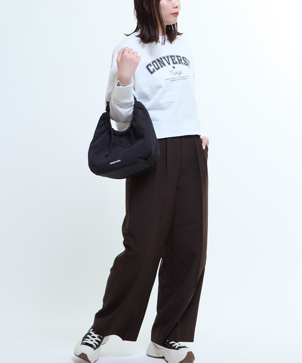 WAIST LOGO WIDE SLACKS PANTS 詳細画像 5