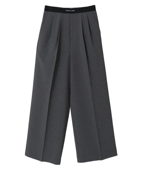 WAIST LOGO WIDE SLACKS PANTS 詳細画像 7