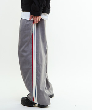 SIDE LINE WIDE SLACKS
