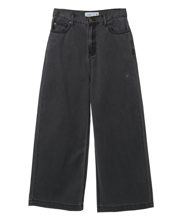 COTTON CHINO WIDE PANTS 詳細画像 チャコールグレー 1