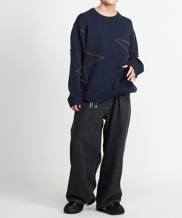 WIDE DENIM PANTS (SET-UP) 詳細画像 17