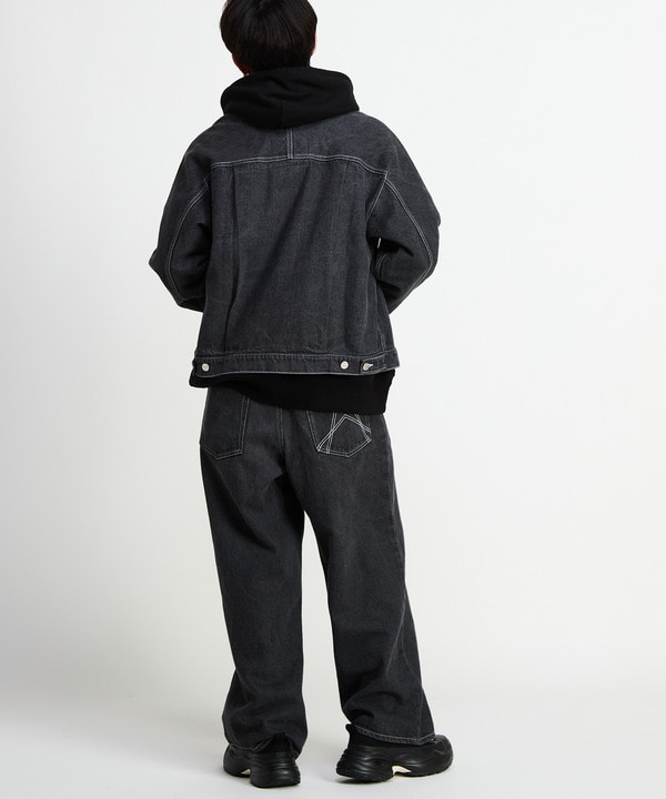 WIDE DENIM PANTS (SET-UP) 詳細画像 22