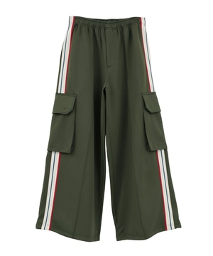 SIDE LINE WIDE CARGO TRACK PANTS