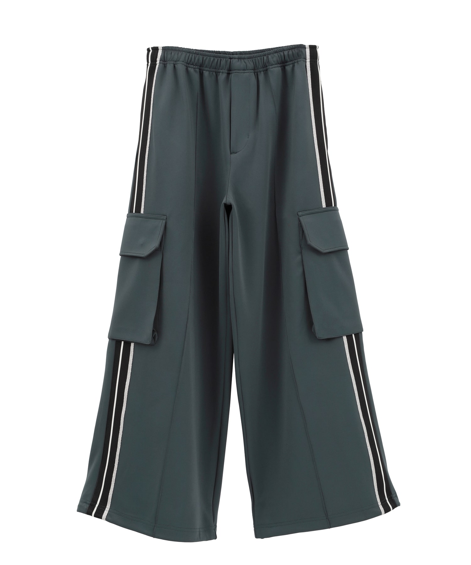みーこ SIDE LINE WIDE CARGO TRACK PANTS｜CONVERSE TOKYO (コンバース
