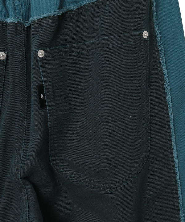 【NAVY SERIES】TWILL MECHANIC WIDE PANTS (SET-UP) 詳細画像 14